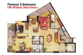floor plan bellagio residence
