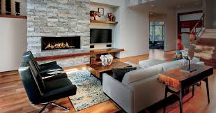 Linear Gas Fireplace From Mendota