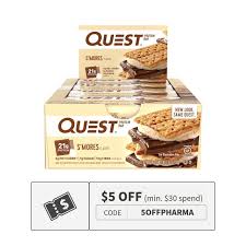 quest nutrition protein bar smores