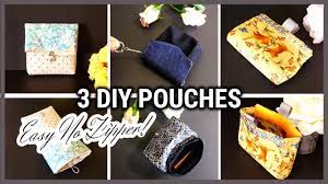 fabric ss pouch bag tutorial