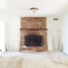 Brick Fireplace To Paint Or Not To