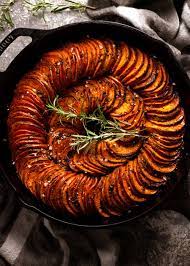 spiral sweet potato bake recipetin eats