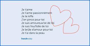70 words to nuance i love you in french