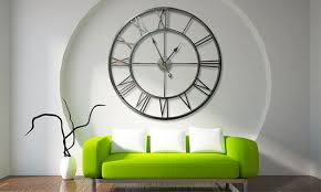 Giant Wall Clocks Groupon Goods