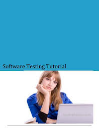 software testing tutorial pdf