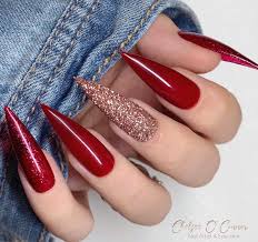 100 red nail ideas for 2023 that will