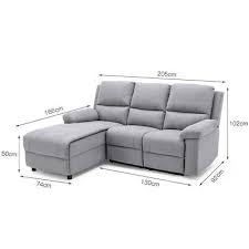 L Shaped Corner Recliner Sofa