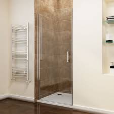 Elegant 700mm Frameless Pivot Shower