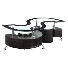 Coaster 3 Piece Coffee Table With