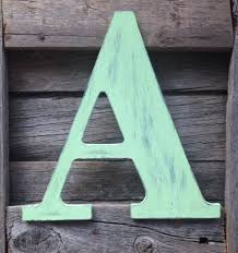 decorating with wooden letters