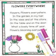 20 fun flower poems for kids little