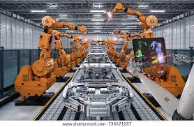 Cyborg Control Robot Assembly Line Images Stock Photos Amp Vectors  gambar png