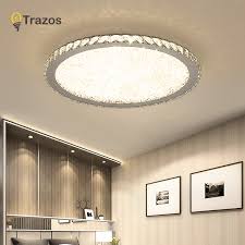 Modern K9 Crystal Led Flush Mount Ceiling Lights Fixture Mixed Crystal Home Ceiling Lamps For Living Room Bedroom Kitchen Ceiling Lamp Lamps For Living Roomceiling Light Fixture Aliexpress