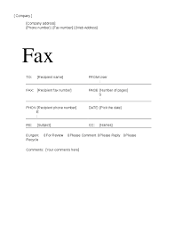 Fax Cover Sheet Template Word Cover Letter Samples Cover