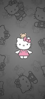 They are not my, founded somewhere on pinterest. 50 Hello Kitty Mobile Wallpapers Mobile Abyss