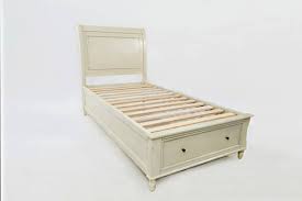 Avignon Ivory Twin Panel Bed By Jofran