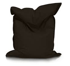 bean bag chair large brown color by