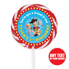 toy story personalized lollipops 12