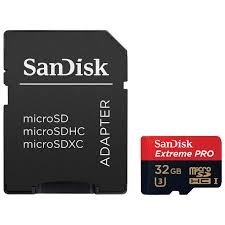 Thẻ nhớ 32GB MicroSDHC Sandisk Extreme Pro 95/90 MBs - Tuanphong.vn