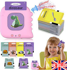 talking flash cards learning toys for