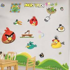 angry birds wall stickers wall decals