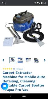 aqua pro vac extractor in