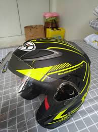Nhk Helmet Size L Motorbikes Motorbike Apparel On Carousell