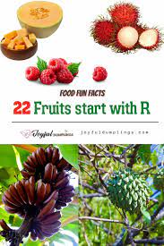 22 funny fruits that start with r