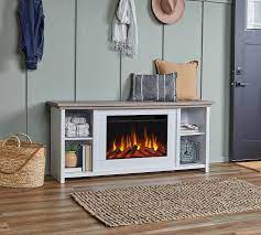 Maisie Electric Fireplace Media Cabinet