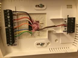 My power company, atlantic city electric installed a year ago a thermostat that i am having doubts about the way it's connected and i would like your assistance in determining if the wiring is correct. Vr 0182 2 Stage Furnace Thermostat Wiring Heat Schematic Wiring