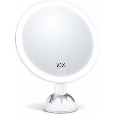 stol 10x magnifying makeup mirror with