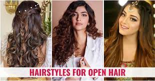 7 hairstyles for open hair