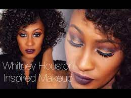 grwm whitney houston inspired makeup