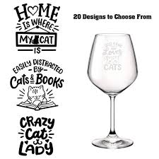 Funny Wine Glasses For Cat In