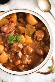 slow cooked lamb cerole or stew