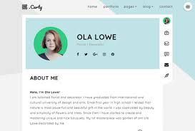 It has the option to describe a lot of things from your history and profile. 25 Awesome Css Html Resume Website Templates Utemplates