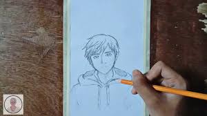 I have tried my best to simplify the method, but still, i believe it is for the intermediate to the advanced seamstress. How To Draw A Boy With Hoodie Easy Drawing For Beginners Simply Sketch Youtube