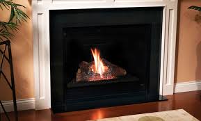 gas fireplace and venting system