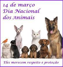 Dia Nacional dos Animais - 14 de Março