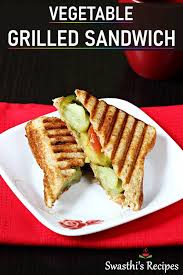 This vegan panini is so good, the best sandwich for summer! Veg Grilled Sandwich Recipe Swasthi S Recipes