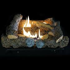 Complete Ventless Fireplace Log Set