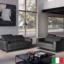 Italian Top Grain Leather Sofa