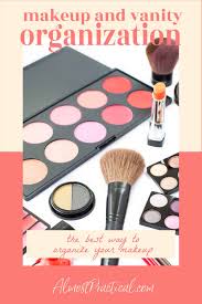 makeup and vanity organization the