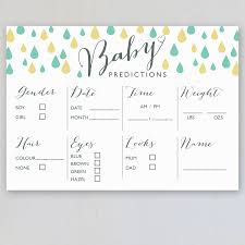 26 Awesome Baby Shower Prediction Book Baby Shower