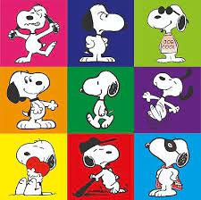 Snoopy Peanuts Stretched Canvas Wall