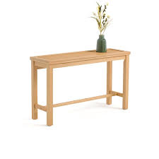 Gabin Pine And Canework Console Table