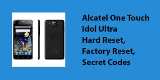 You can remove password or pin or pattern lock easily. Alcatel One Touch Idol Ultra Hard Reset Factory Reset Secret Codes Hard Reset Any Mobile