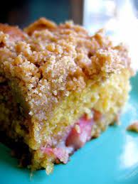Recipe For Rhubarb Coffee Cake gambar png