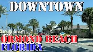 ormond beach florida 4k downtown