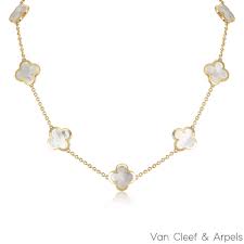 pure alhambra necklace vcara37800